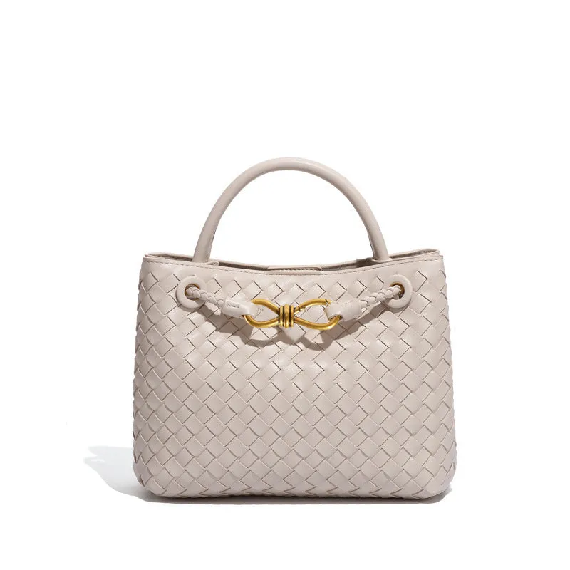 Women's High-grade Elegance Simplicity Hand-woven Practical Crossbody Bags