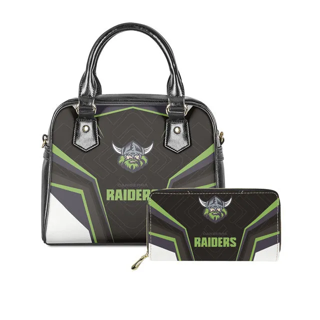Womens Luxury NRL 2 pc Handbag Tote & Zipper Purse Sets
