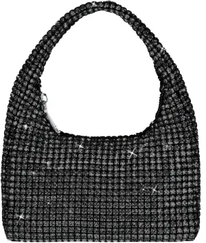 Women's Rhinestone Purses Sparkly Clutch Evening Handbag Prom Purse for Party Bridal Wedding