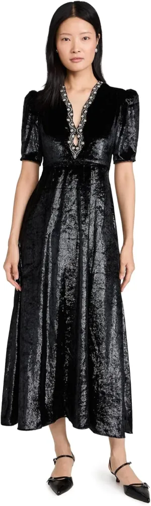 Women's Tabitha Velvet Dress
