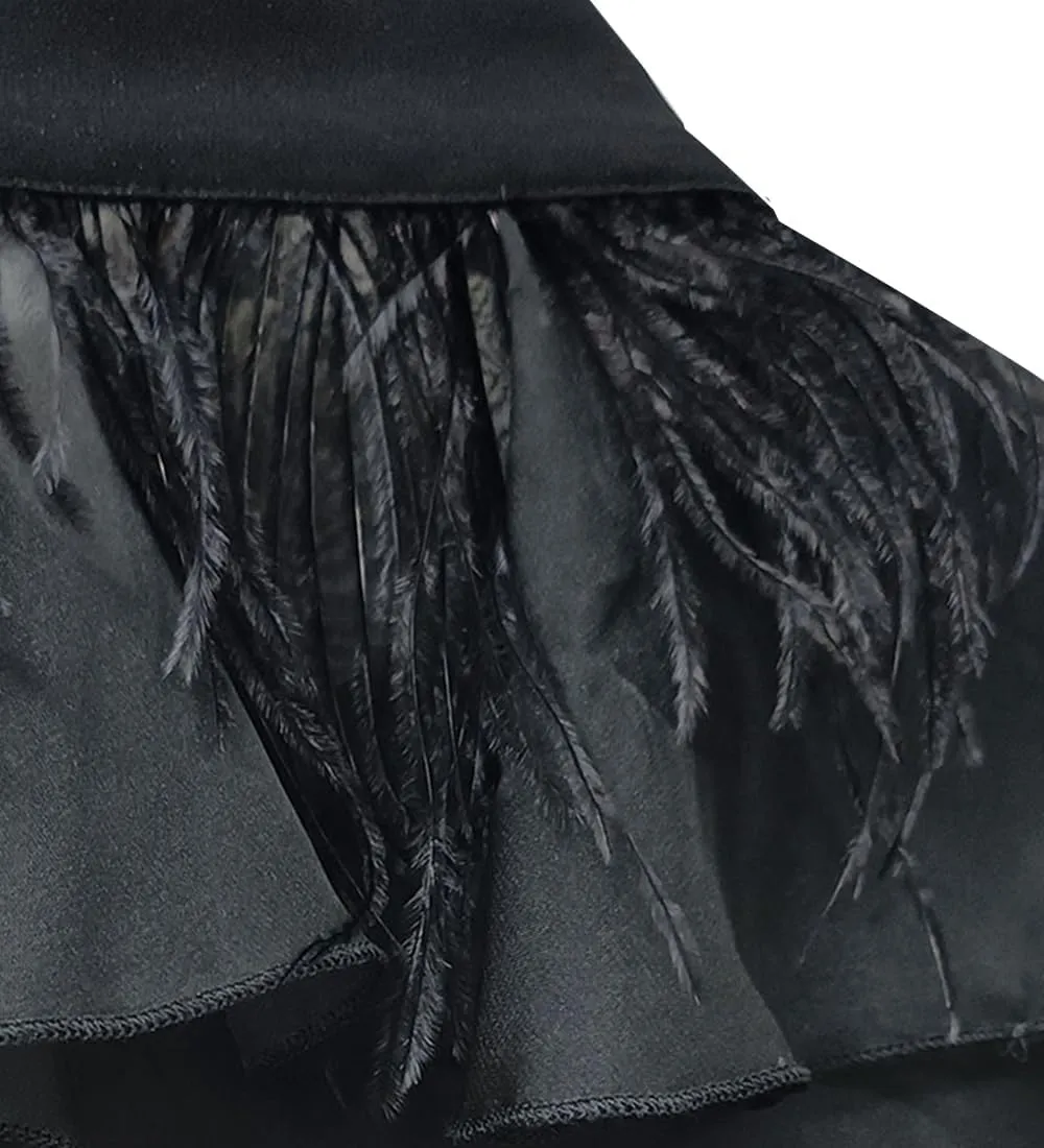 Women's Victorian Vintage Long Sleeve Shirt Gothic Medieval Blouse Fashion Elegant Ruffle Business Casual
