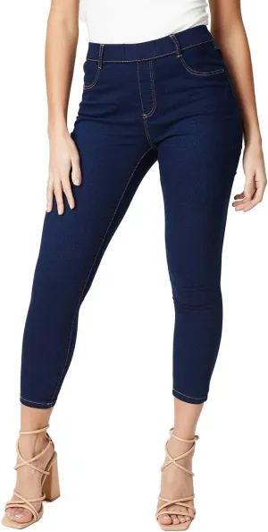 Womens/Ladies Petite Skinny Ankle Grazer Jegging
