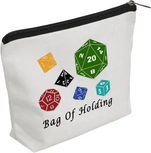 WZJHCL Dice Bag Of Holding Dice Travel Storage Organizer Bag DD Survival Kit DND Travel Case Pouch Bag Dice Gambling Zipper pouch (Bag Of Holding)