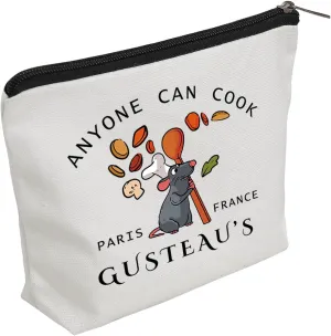 WZJHCL Mouse Chef Survival Kit Little Chef Makeup Pouch Cartoon Mice Cosmetic Bag Anyone Can Cook (Anyone Can Cook)