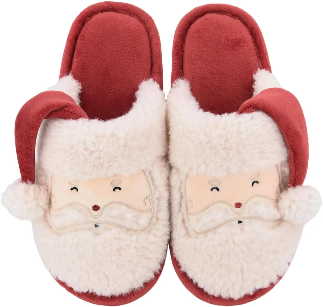 XIXITIAO Christmas Slippers Memory Foam Slippers for Women Warm House Slippers for Woman Cozy Fuzzy Bedroom Home Shoes for Indoor