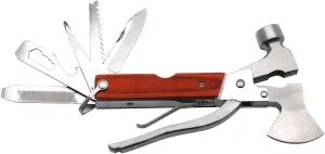 XKMT- Emergency Survival Tools Axe Hatchet Hammer Plier For Outdoor Multi function Camping [P/N: ET-TOOL015-RED]