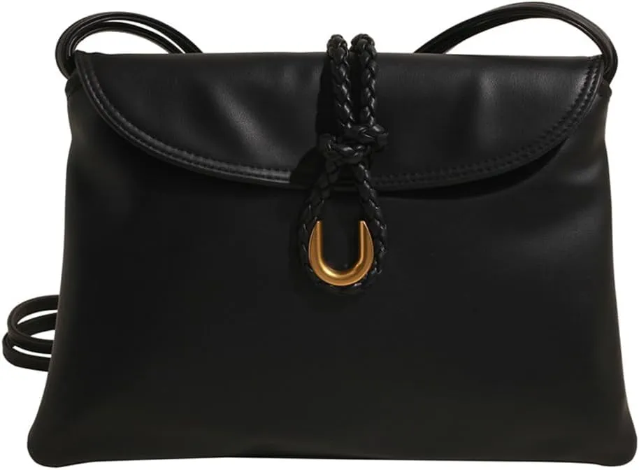 YP Crossbody Bags for Women Vegan Leather Medium Crossbody Purse Trendy Shoulder Handbags