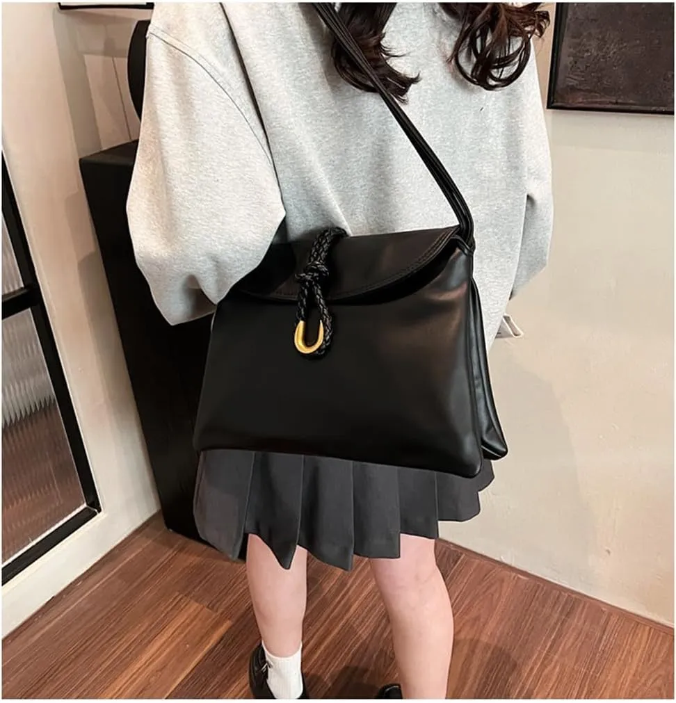 YP Crossbody Bags for Women Vegan Leather Medium Crossbody Purse Trendy Shoulder Handbags