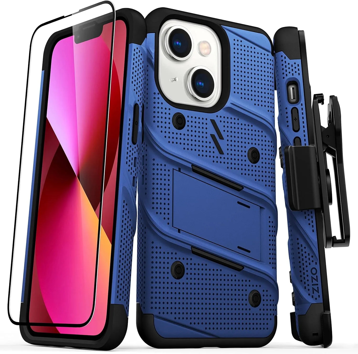 ZIZO Bolt Bundle iPhone 13 Case - Blue